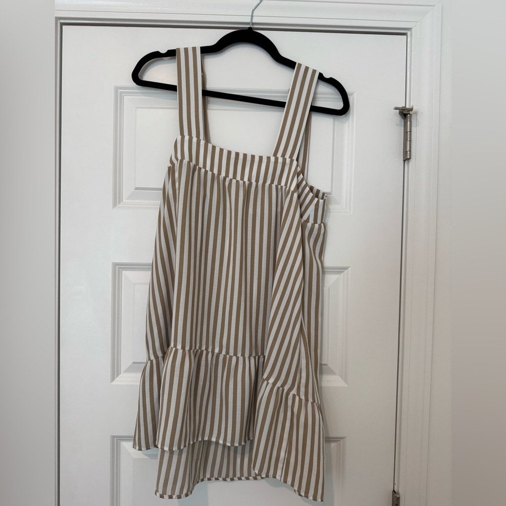 Show Me Your Mumu Goldie Mini Dress Striped Size s Coastal Beach - Picture 5 of 5